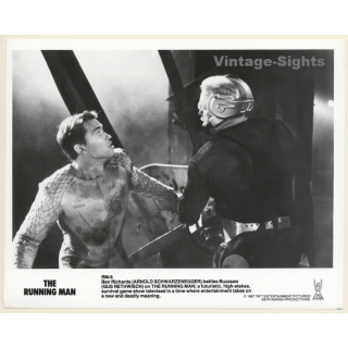 Arnold Schwarzenegger: The Running Man *4 / Movie Still (Vintage Photo 1987)