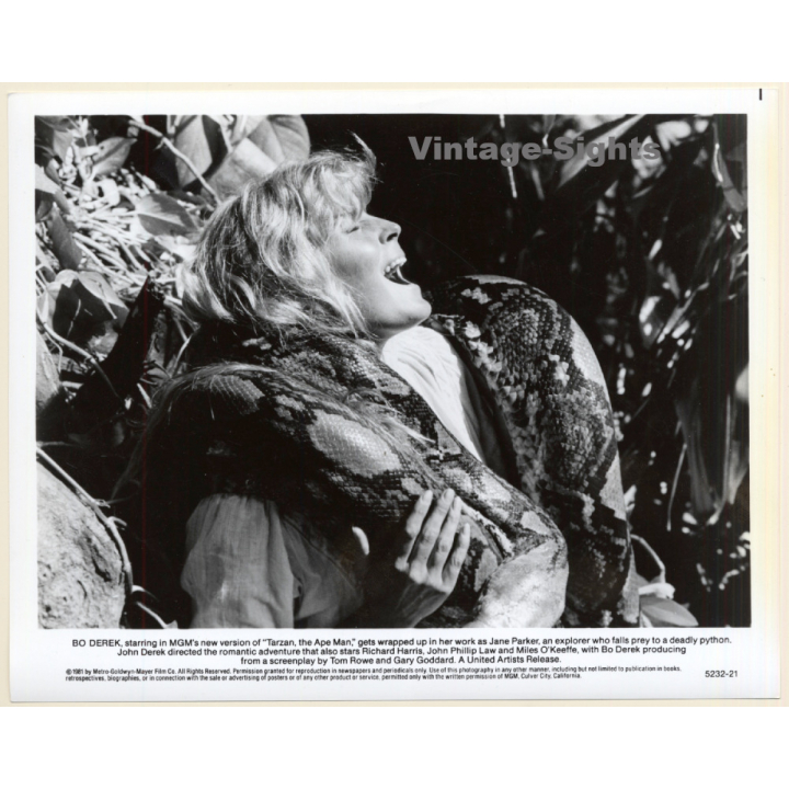 Bo Derek: Tarzan, The Ape Man / Movie Still (Vintage Photo 1981)