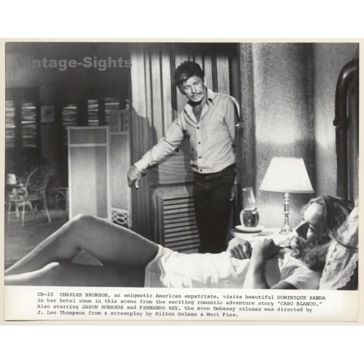 Charles Bronson / Dominique Sanda: Cabo Blanco / Movie Still (Vintage Photo 1980)