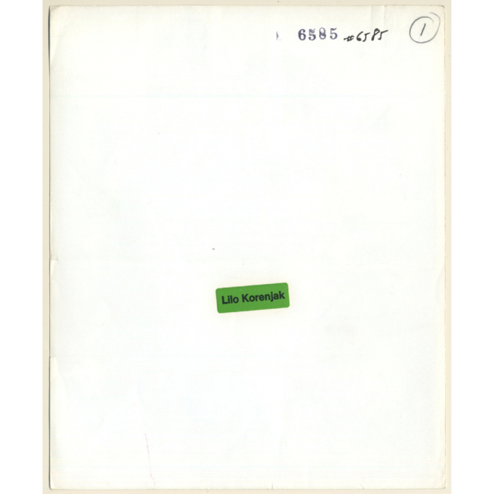 Erotic Study: Semi Nude Interracial Couple*1 / Reading - Smoking - Lesbian INT (Vintage Photo KORENJAK 1970s)