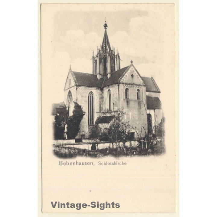 Bebenhausen / Germany: Schlosskirche (Vintage PC 1911)