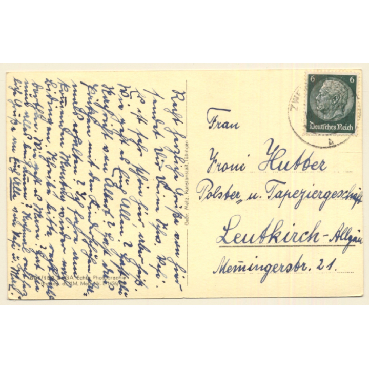 Zweibrücken / Germany: Partial View (Vintage RPPC 1941)