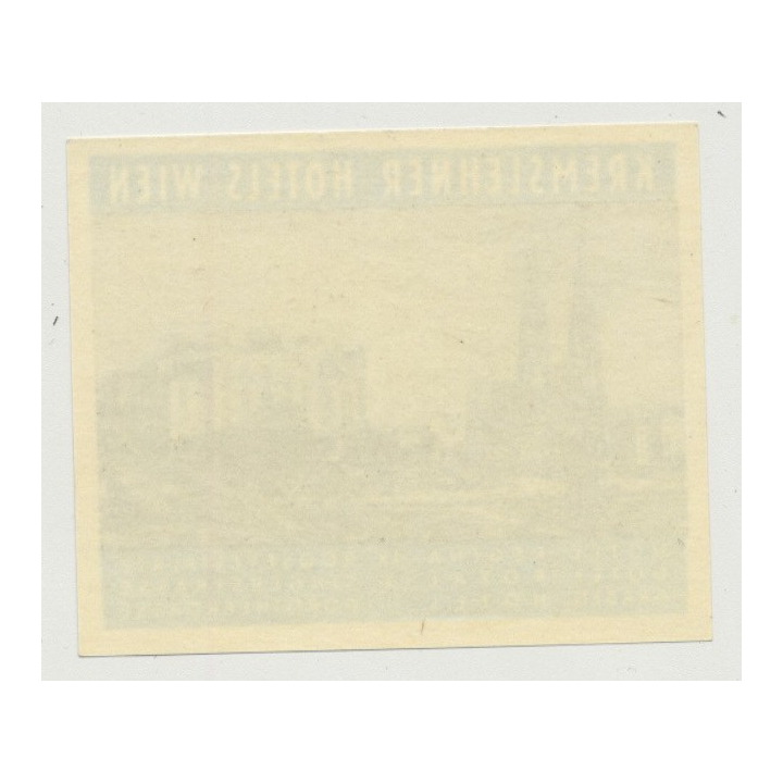 Kremslehner Hotels 2: Regina / Royal / Graben - Wien / Austria (Vintage Luggae Label)