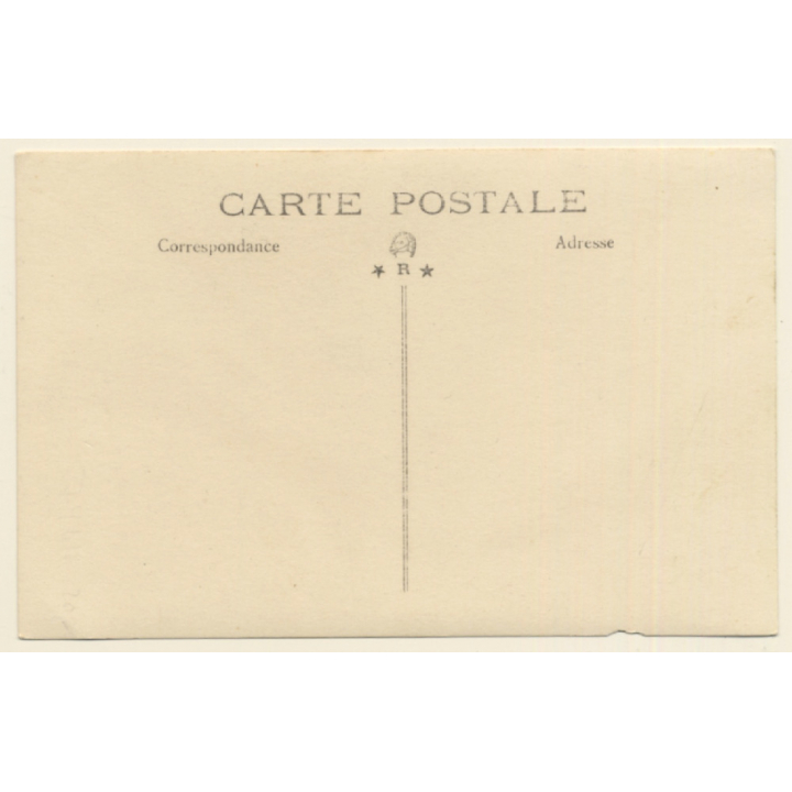 Mother With Sweet Daughter & Teddy Bear On Her Knees (Vintage RPPC ~1920s/1930s)