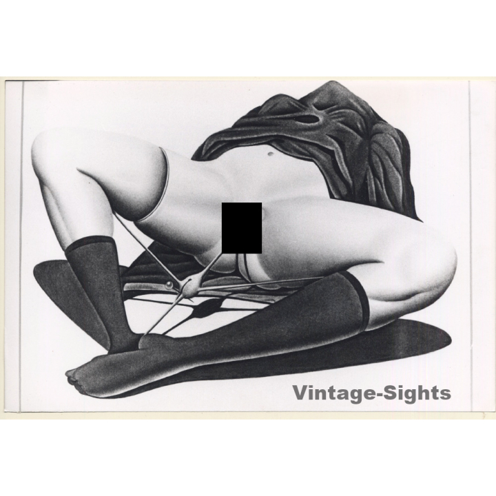 Yoshifumi Hayashi / Galerie Jacques Casanova: Fantasminquietantes - Erotic Art*2 (Vintage Photo KORENJAK 1978)