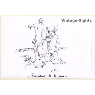 Yves Milet (1934-2022): Fetichism Of The Skin / Erotic Art - BDSM (Vintage Press Photo KORENJAK 1970s)