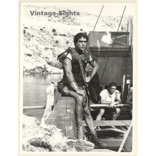 Gustavo Rojo: Giulio Cesare Contro I Pirati (Vintage Movie Still Photo 1962)