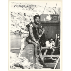 Gustavo Rojo: Giulio Cesare Contro I Pirati (Vintage Movie Still Photo 1962)