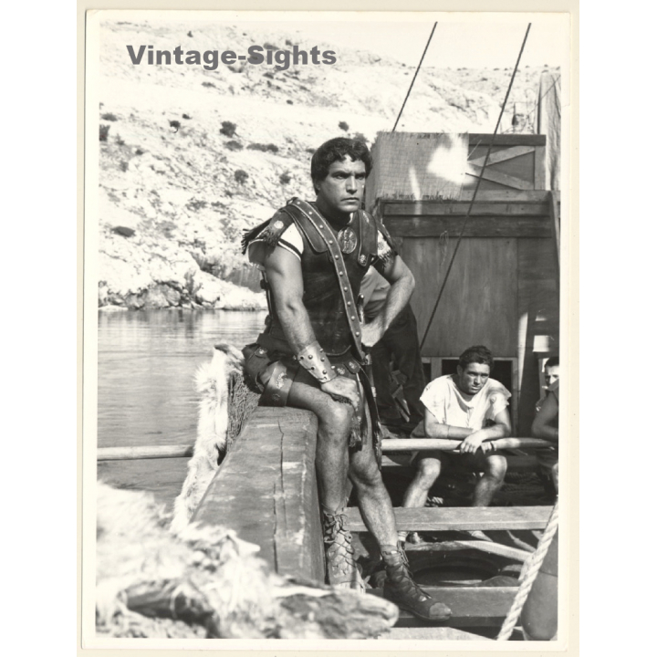 Gustavo Rojo: Giulio Cesare Contro I Pirati (Vintage Movie Still Photo 1962)