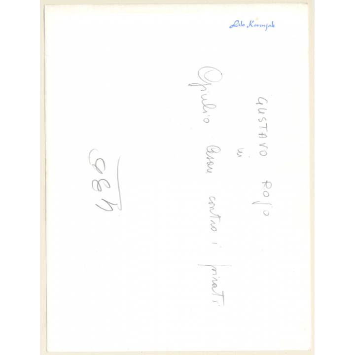 Gustavo Rojo: Giulio Cesare Contro I Pirati (Vintage Movie Still Photo 1962)