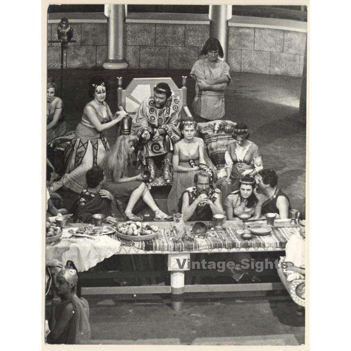 Mario Petri: Giulio Cesare Contro I Pirati (Vintage Movie Still Photo 1962)