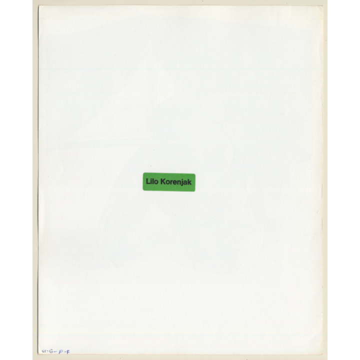 Cheeky Dark-Skinned Girl In Hot Outfit / Socks - Hot Pants - Legs (Vintage Photo KORENJAK 1970s)