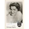 Lys Assia Autogrammkarte / Autograph (Vintage Signed RPPC ~1950s)