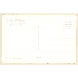 Esther Williams 'Jupiters Liebling' MGM Autogrammkarte (Vintage Signed RPPC 1954)