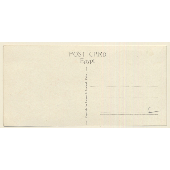 Lehnert & Landrock N°73: Egypt - Eventide In The Desert (Vintage PC ~1910/1920s)