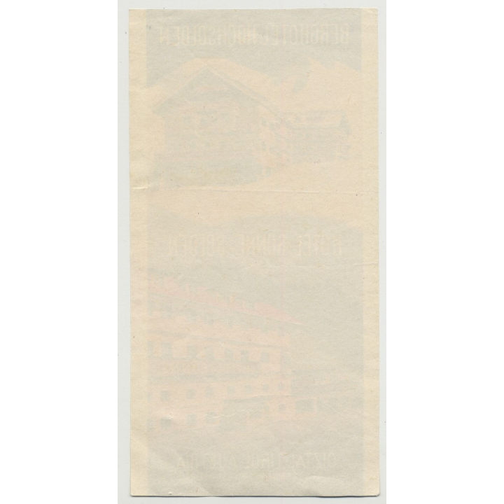 Berghotel Sölden - Hotel Sonne Sölden - Ötztal / Austria (Vintage Luggae Label)