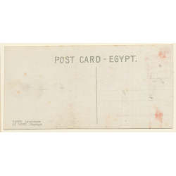 Egypt: Landscape - Pyramids - Desert (Vintage RPPC ~1910s/1920s)