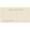 Egypt: Landscape On The Banks Of The Niles (Vintage RPPC ~1910s/1920s)