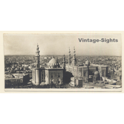 Cairo / Egypt: Mosques Of Sultan Hassan And El-Rifai (Vintage RPPC ~1910s/1920s)