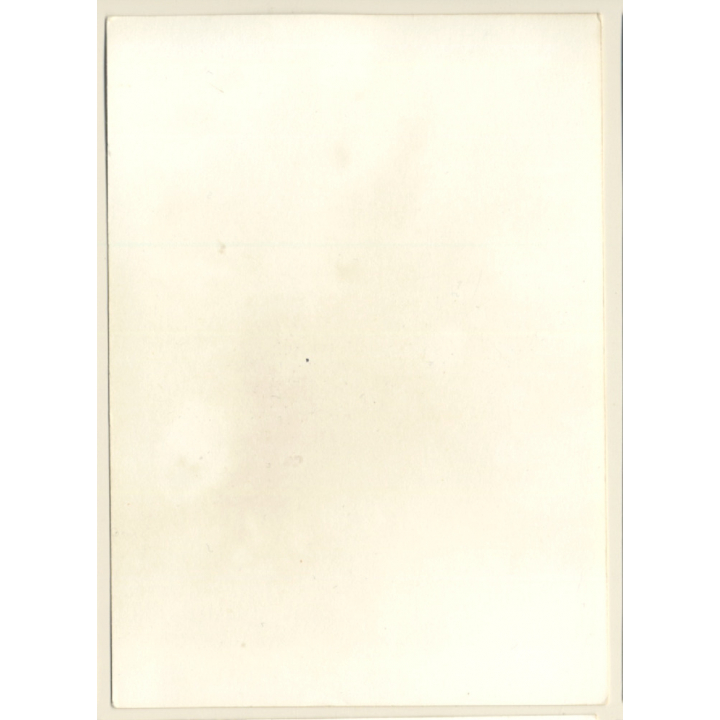 Erotic Study: Topless Shorthaired Woman / Hairy Armpits (Vintage Photo GDR ~1970s/1980s)