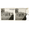 Gilly / Belgium: Charbonnages Du Trieu Kaisin *2 (Vintage Stereo Glass Plate ~1910s/1920s)