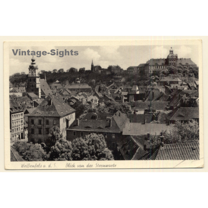 Weißenfels a.d. Saale: Blick Von Der Sternwarte (Vintage PC 1936)