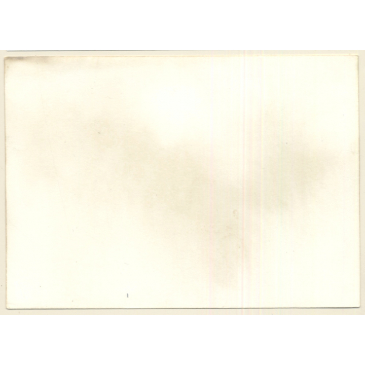 Erotic Study: Natural Nude On Bonnet Of Car *1 (Vintage Photo GDR ~1970s/1980s)