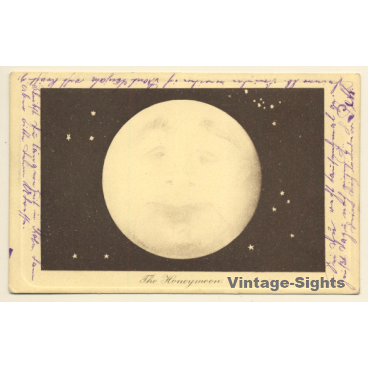 The Honeymoon / Flitterwochen / Luna de miel (Vintage PC 1909)