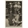 Jardin Zoologico - Buenos Aires 1935: Stylish Woman & Baby Boy (Vintage Photo PC)