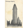 New York / USA: Flat Iron Building (Vintage PC 1900s)