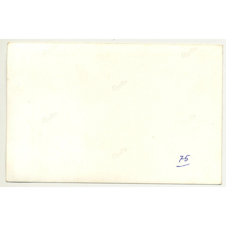 1960s Panorama Rooftop Bus - Büssing ? / Setra S? (Vintage Photo B/W Spain)