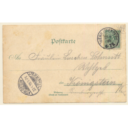 Ill Kid, Mother & Angels / Poem (Vintage PC 1899)