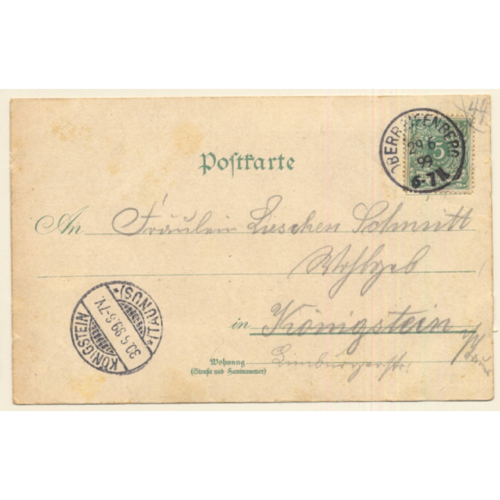 Ill Kid, Mother & Angels / Poem (Vintage PC 1899)