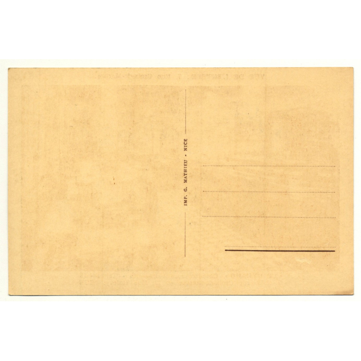 06000 Nice / France: Le Cyrano - Dining Room & Bar (Vintage Postcard)