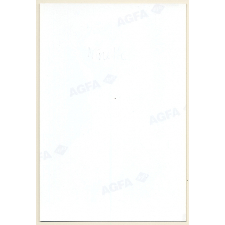 Slim Darkhaired Nude With Nose Ring (Vintage Photo ~1990s)