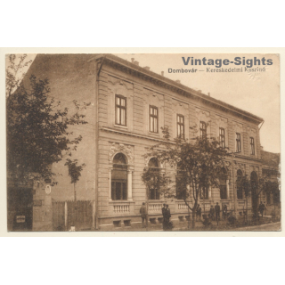 Dombovár / Hungary: Kereskedelmi Kaszino (Vintage PC Field Post ~1910s)