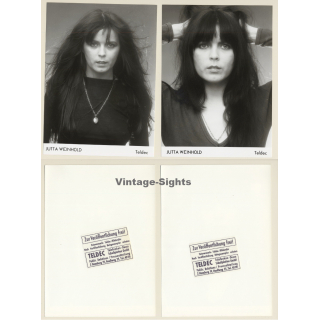 Jutta Weinhold (Vintage TELDEC Press Kit with 2 Photos 1978)