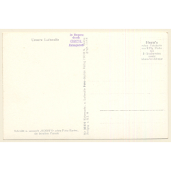 WW2: Heinkel Jagdflugzeuge He 51 - Aufstieg Einer Kette / Aviation (Vintage RPPC ~1930s/1940s)