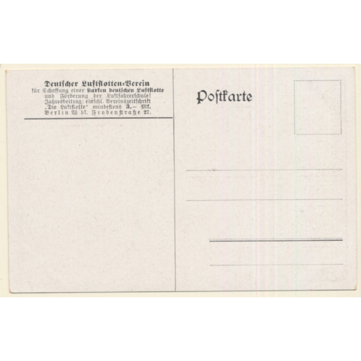 WW1: Kampf In Den Lüften / Shot Plane Crashing (Vintage Artist PC ~1910s)