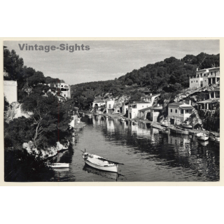 Santanyi / Mallorca: Cala Figuera (Vintage Photo  ~1960s)
