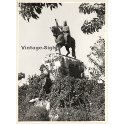 Palma de Mallorca: Estatua Del Rey Jaime II / Monument (Vintage Photo ~1960s)