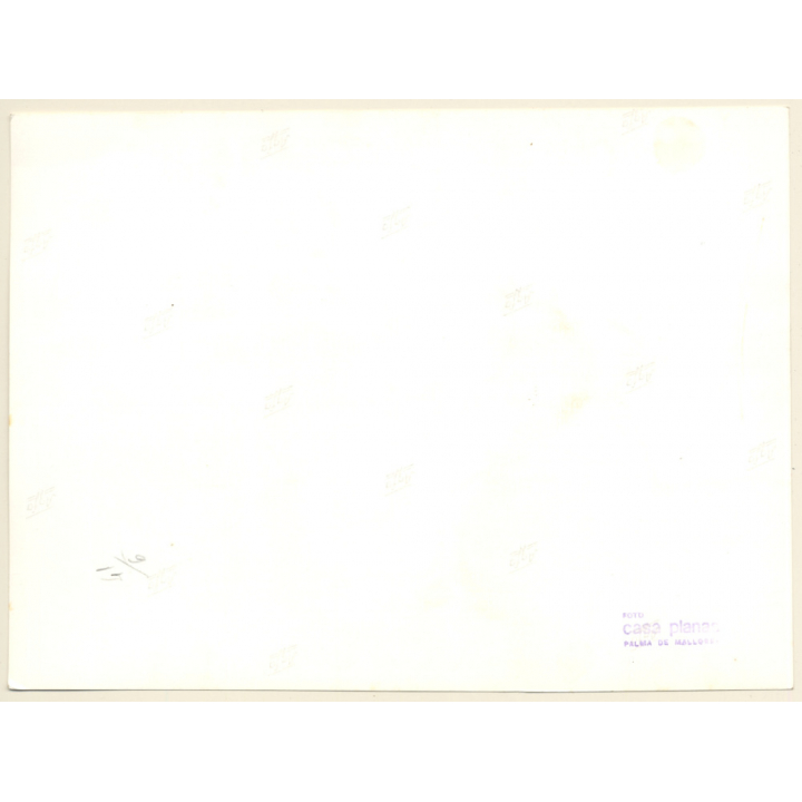 Mallorca: Detail Of Dry Stone Wall / Piedra Seca - Marés (Vintage Photo ~1960s)