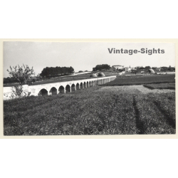 Mallorca / Baleares: Aqueduct On Huge Finca (Vintage Photo ~1960s)
