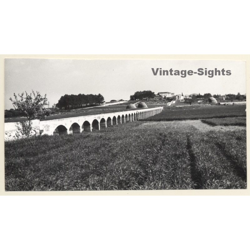 Mallorca / Baleares: Aqueduct On Huge Finca (Vintage Photo ~1960s)