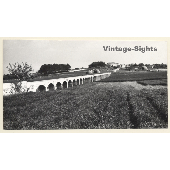 Mallorca / Baleares: Aqueduct On Huge Finca (Vintage Photo ~1960s)