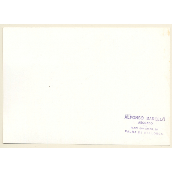 Cala Santanyi / Mallorca: Rock Gate Es Pontas (Vintage Photo ~1960s)