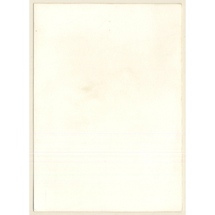 Erotic Study: Topless Shorthaired Woman Kneeling / Wallpaper - Boobs (Vintage Photo GDR ~1970s/1980s)