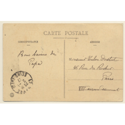 Le Havre: Transatlantique La Lorraine / Steamer (Vintage PC 1917)
