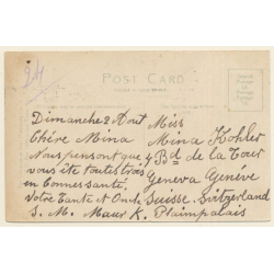 Durban South Africa: Landing From Mailboat / Steamer (Vintage PC ~1920s)