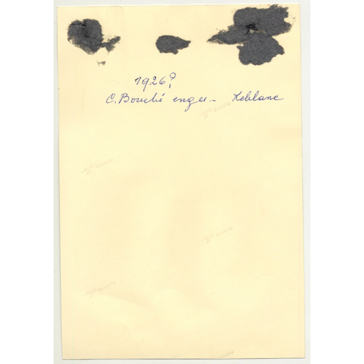 Hydraulic Press - Hydraulik Duisburg / Charles Bouché Leblanc (Vintage Photo B/W 1926)